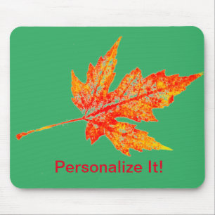 Leaf direkte Relief Natur Prints Mousepad