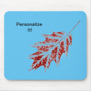 Leaf direkte Relief Natur Prints Mousepad