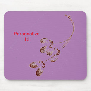 Leaf direkte Relief Natur Prints Mousepad