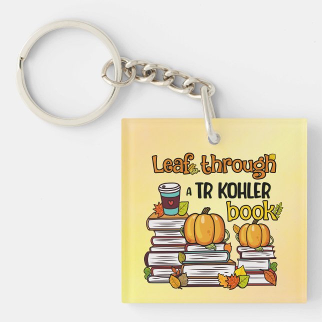 Leaf durch einen TR Kohler Book Schlüsselanhänger (Vorderseite)