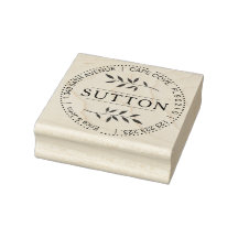 LEAF ELEMENT Runde Rücksendeadresse