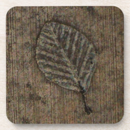 Leaf Fossil Untersetzer