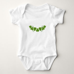 Leaf-Grenze Baby Strampler