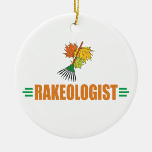 Leaf Keramikornament