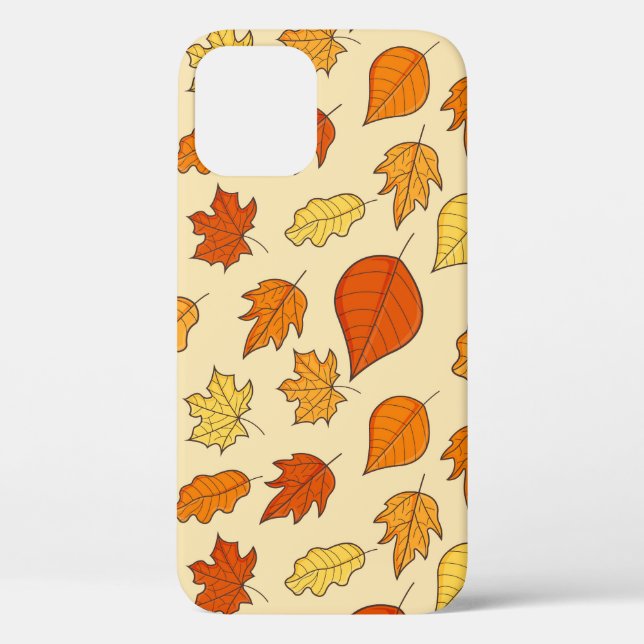 Leaf-Konzept: Muster für Autumn Symbol Case-Mate iPhone Hülle (Rückseite)