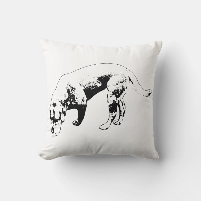 Leaf-Lined Path Companion Kissen (Vorderseite)