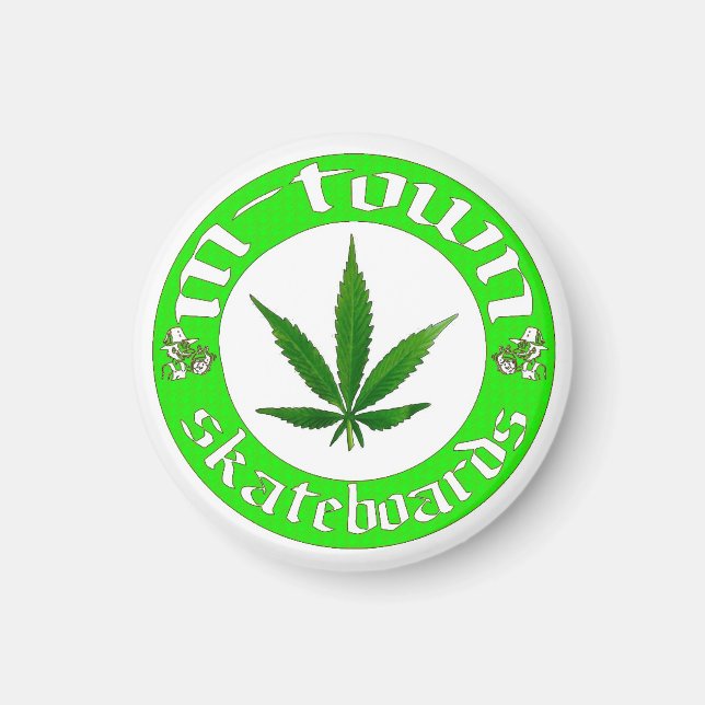 leaf magnet white (Vorne)