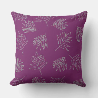 Leaf Muster Graphic Kissen