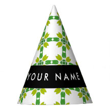 Leaf-Muster, grüne Blätter, Ihr Name