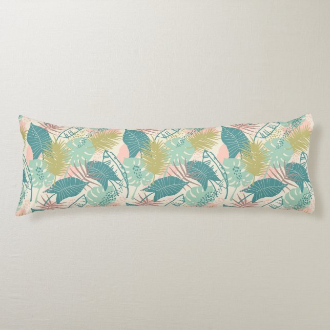 Leaf Muster Kissen (Vorderseite)