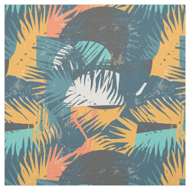 Leaf Muster Stoff (Muster)