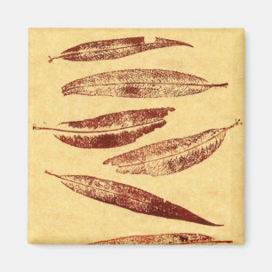 Leaf Nature Print Magnet