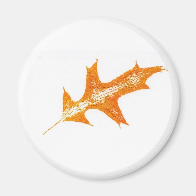 Leaf Nature Print Magnet (Vorne)