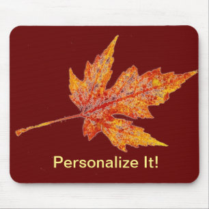 Leaf Nature Prints Mousepad