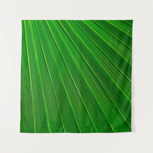 Leaf Pflanze Grünpalme Wandteppich (Vorderseite)