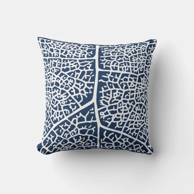 Leaf Print Kissen (Vorderseite)