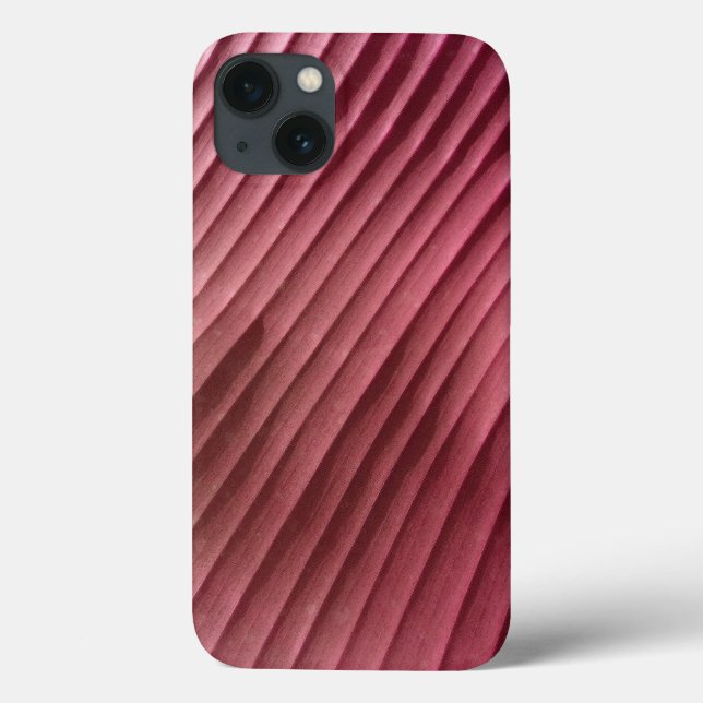 Leaf Red Diagonal Case-Mate iPhone Hülle (Rückseite)