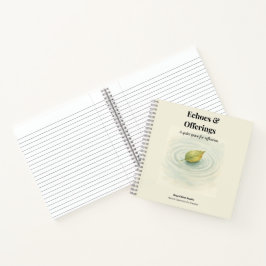 Leaf Reflection Journal - Echoes & Offerings Notizbuch