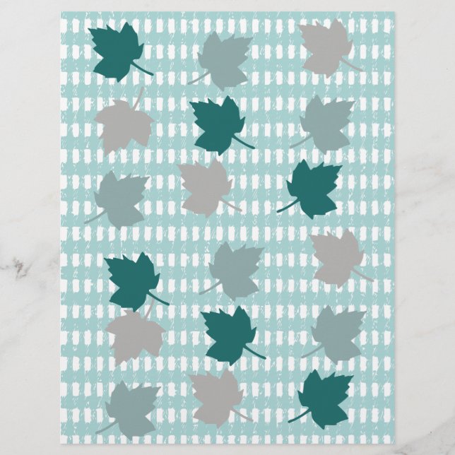 Leaf Scrapbook Paper (Vorderseite)