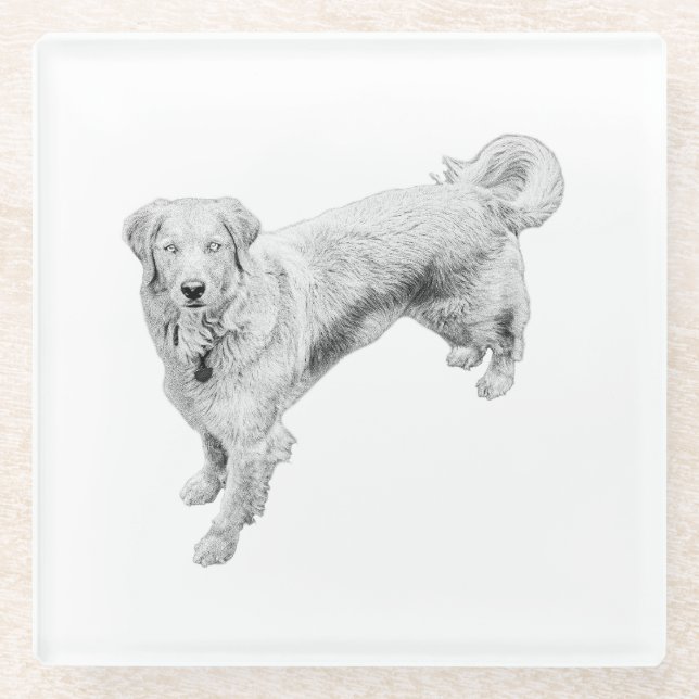 Leaf-Season Sentinel Glasuntersetzer (Vorderseite)