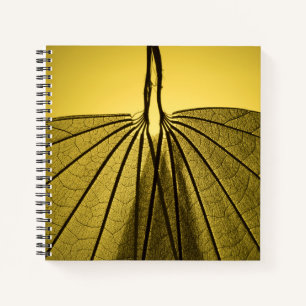 Leaf Skeleton Notizbuch