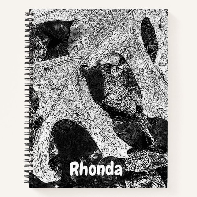 Leaf Sketch Notizbuch (Vorderseite)