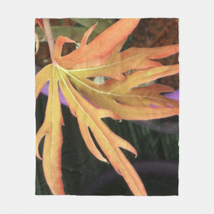 Leaf-Studie 2 Fleecedecke