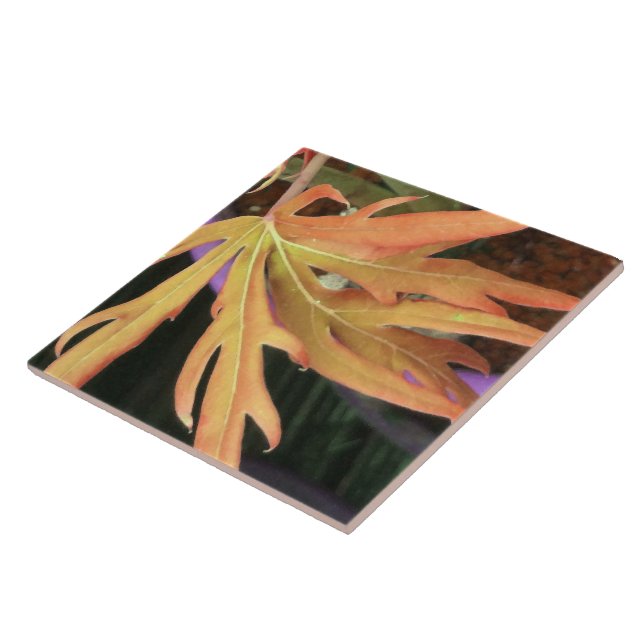 Leaf-Studie 2 Fliese (Seite)