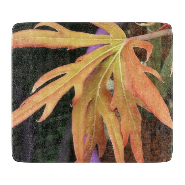 Leaf-Studie 2 Schneidebrett (Vorderseite)