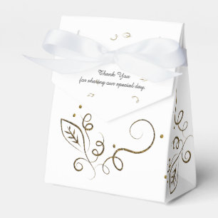 Leaf Swirl Wedding Zent Style Gevor Box Geschenkschachtel
