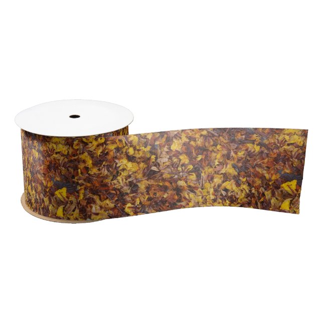 Leaf Wurf Satinband (Spule)