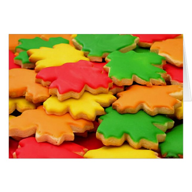 Leaf-Zucker-Cookies (Vorderseite (Horizontal))