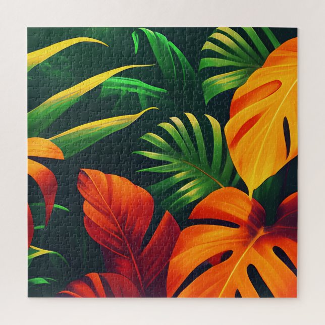 LEAFENBLÄTTER NATURE GARDEN PUZZLE (Vertikal)