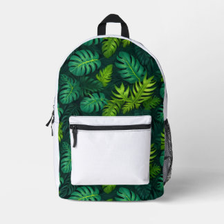 Leafy Backpack 2 Bedruckter Rucksack