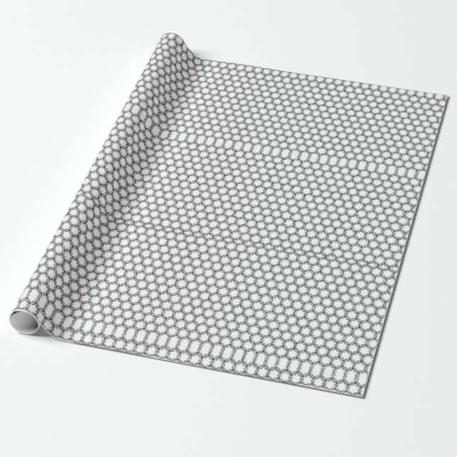 Leafy Elegance über das Umblättern von ZazzleWrapM Geschenkpapier (Ungerollt)