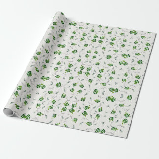 Leafy Elegance über das Umblättern von ZazzleWrapM Geschenkpapier