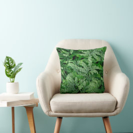 Leafy Green maidenhair Ferns: Kissen