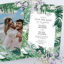 Leafy Greenery Modernes Foto Wasserfarbe