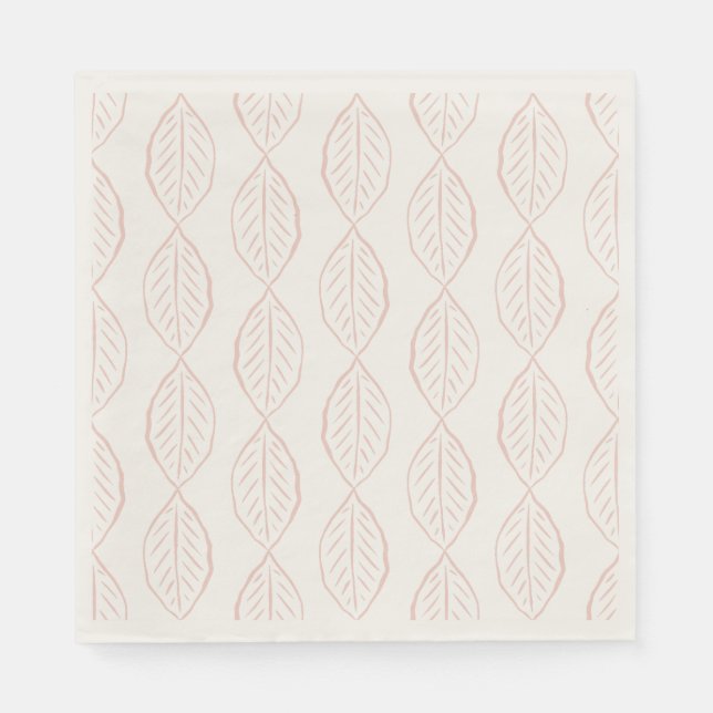 Leafy Lattice Serviette (Vorderseite)