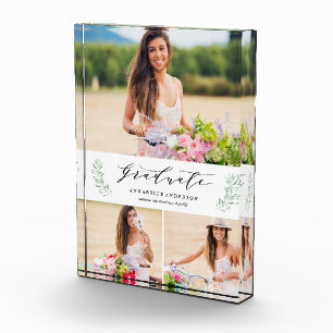 Leafy Laurels Abschluss Foto Block