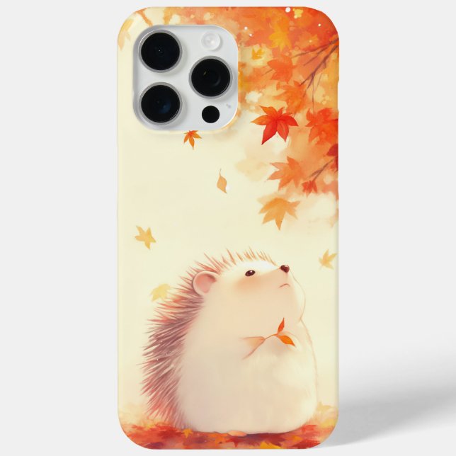 Leafy Little Igel Case-Mate iPhone Hülle (Rückseite)