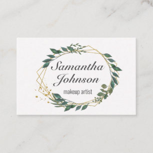 Leafy love visitenkarte