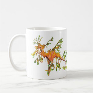 Leafy Seadragon Artwork Tasse