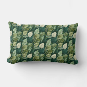 Leafy Serenity Pillow Lendenkissen