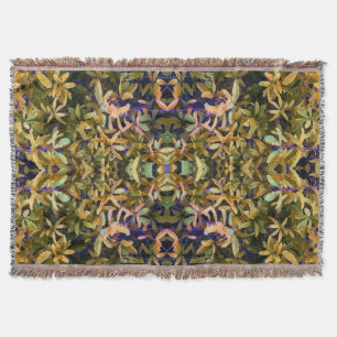 Leafy Tapestry Decke