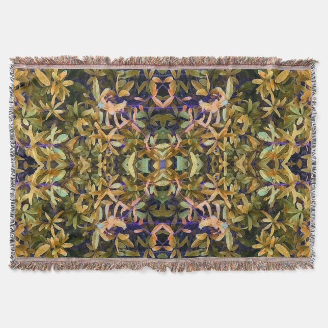 Leafy Tapestry Decke (Vorderseite)