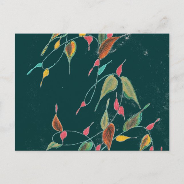 Leafy Vine Postkarte (Vorderseite)