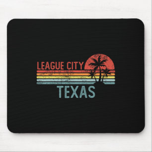 League City Texas Lustig Usa Stadt Trip Heim Wurze Mousepad
