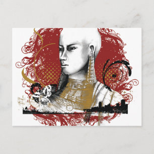 Leah Maasai Woman Postkarte