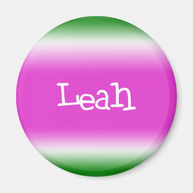 Leah Magnet (Vorne)